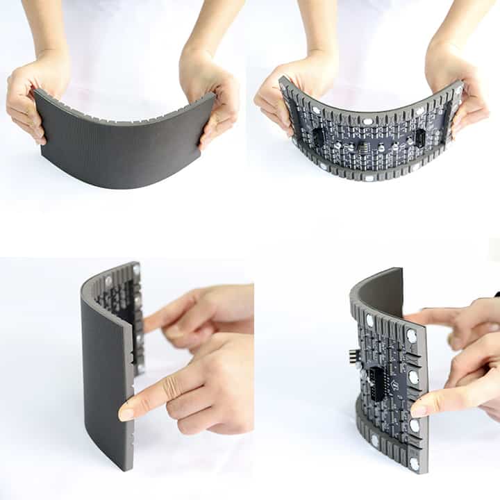 Afișaj cu ecran LED pentru interior flexibil