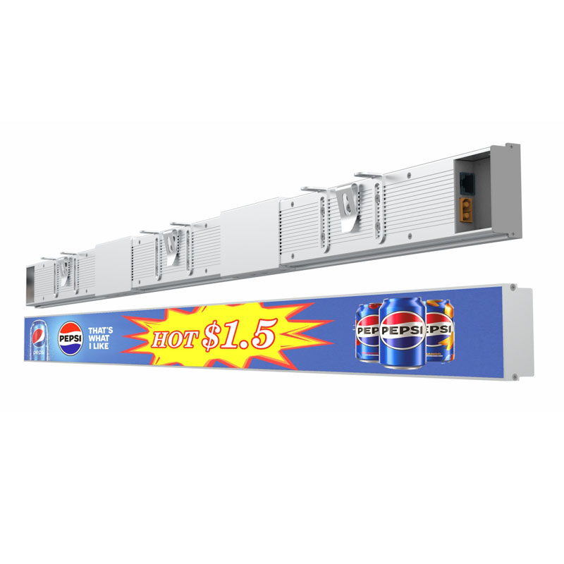 Ecran LED pentru raft